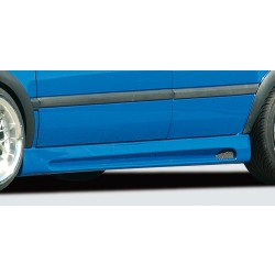 Rieger boční práh mont. strana pravá pro Volkswagen Golf 3 3-dvéř., 5-dvéř., combi, kabriolet, plast ABS bez povrchové úpravy, s prolisem a výřezem
