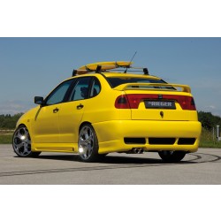 Rieger kompletní zadní nárazník pro Seat Cordoba 6K, C sedan, plast ABS bez povrchové úpravy
