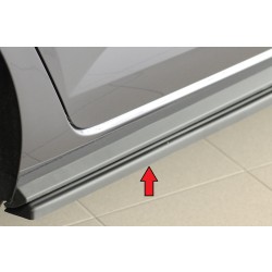 Rieger spoiler pod boční práh mont. strana pravá pro Volkswagen Polo AW 5-dvéř., r.v. 06/21-, plast ABS bez povrchové úpravy