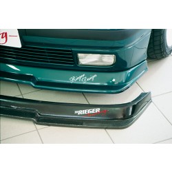 Rieger spoiler pod přední nárazník pro BMW řada 3 E36 compact, kabriolet, kupé, sedan, touring, plast ABS bez povrchové úpravy, s integrovanou lipou
