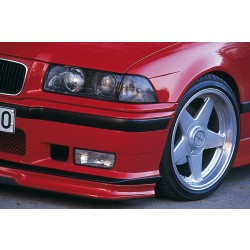 Rieger spoiler pod přední nárazník GT-Look pro BMW řada 3 E36 compact, kabriolet, kupé, sedan, touring, plast ABS bez povrchové úpravy