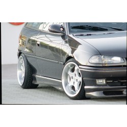Rieger boční práh mont. strana levá pro Opel Astra F 3-dvéř., 5-dvéř., plast ABS bez povrchové úpravy