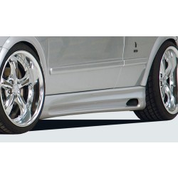 Rieger boční práh mont. strana pravá pro Opel Astra G 3-dvéř., fastback, hatchback, notchback, plast ABS bez povrchové úpravy, s prolisem a výřezem