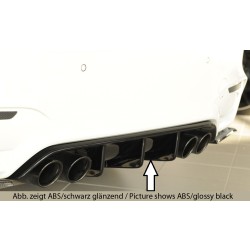 Rieger vložka zadního nárazníku pro BMW řada 3 F80 M3 sedan, plast ABS bez povrchové úpravy