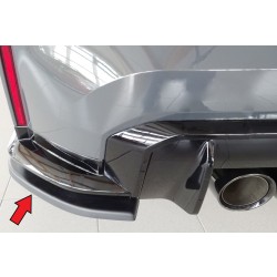 Rieger spoiler pod zadní nárazník na levé straně pro BMW Řada 3 G80 M3 CS G34MKS sedan r.v. 01/23-, plast ABS bez povrchové úpravy