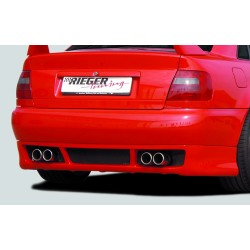 Rieger spoiler pod zadní nárazník RS4-Look pro Audi A4 B5 avant, sedan r.v. 99-12/00, plast ABS bez povrchové úpravy, r.v. 1999-12/2000