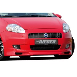Rieger spoiler pod přední nárazník pro Fiat Grande Punto 199 3-dvéř., 5-dvéř., r.v. 10/05-, plast ABS bez povrchové úpravy