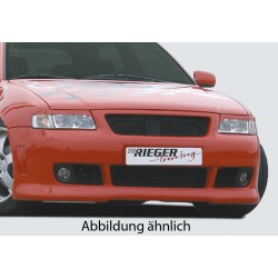 Rieger kompletní přední nárazník S3-Look pro Audi A3 8L 3-dvéř., 5-dvéř., plast ABS bez povrchové úpravy, pro vozy s integrovanou maskou bez znaku, bez držáků originálních mlhových světel, pro vozy s ostřikovači světlometů