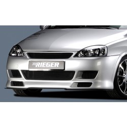 Rieger kompletní přední nárazník pro Opel Corsa C 3-dvéř., 5-dvéř. vč. faceliftu, plast ABS bez povrchové úpravy