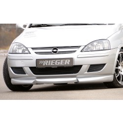 Rieger spoiler pod přední nárazník pro Opel Corsa C 3-dvéř., 5-dvéř. po faceliftu, r.v. 06/03-, plast ABS bez povrchové úpravy