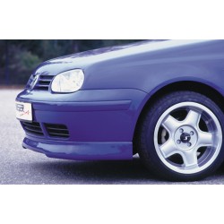 Rieger spoiler pod přední nárazník pro Volkswagen Golf 4 1J kabriolet, r.v. 10/97-03, plast ABS bez povrchové úpravy