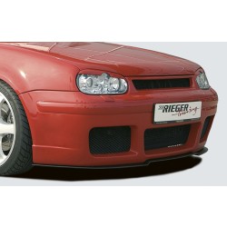 Rieger kompletní přední nárazník RS4-Look pro Volkswagen Golf 4 1J 3-dvéř., 5-dvéř., combi, plast ABS bez povrchové úpravy, bez žebrování, pro vozy s ostřikovači světlometů