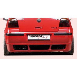 Rieger spoiler pod zadní nárazník pro Volkswagen Golf 4 1J kabriolet r.v. 10/97-03, plast ABS bez povrchové úpravy