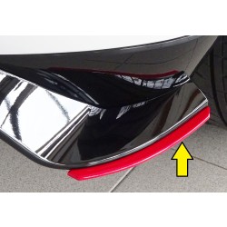 Rieger spoiler pod zadní nárazník na pravé straně pro Volkswagen Golf 7 GTI-TCR 3-dvéř., 5-dvéř. r.v. 01/19-, plast ABS bez povrchové úpravy