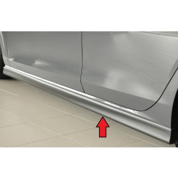 Rieger boční práh (XS) mont. strana levá pro Volkswagen Golf 8 3-dvéř., r.v. 12/19-, plast ABS bez povrchové úpravy