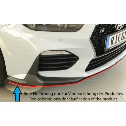 Rieger lipa pod přední nárazník na pravé straně pro Hyundai i30 N PDE 5-dvéř. (fastback), 5-dvéř. (hatchback), 07/17-, plast ABS bez povrchové úpravy