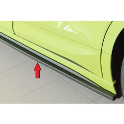 Rieger spoiler pod boční práh mont. strana levá pro Škoda Enyaq iV RS SUV (5AZ), r.v. 07/21-, plast ABS bez povrchové úpravy