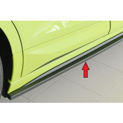 Rieger spoiler pod boční práh mont. strana pravá pro Škoda Enyaq iV RS SUV (5AZ), r.v. 07/21-, plast ABS bez povrchové úpravy