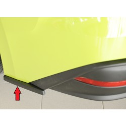Rieger spoiler pod zadní nárazník na levé straně pro Škoda Enyaq iV RS SUV (5AZ) r.v. 07/21-, plast ABS bez povrchové úpravy