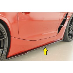 Rieger spoiler pod boční práh mont. strana pravá pro BMW Z4 G29, G4Z roadster, 03/19-, plast ABS lakovaný do černé lesklé barvy