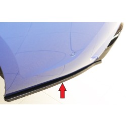 Rieger spoiler pod zadní nárazník na levé straně pro BMW řada 3 G20 sedan r.v. 03/19-, plast ABS lakovaný do černé lesklé barvy