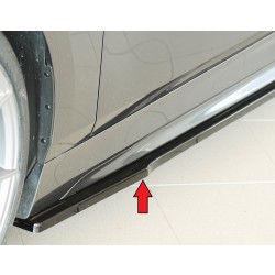 Rieger spoiler pod boční práh mont. strana levá pro BMW řada 1 F40 hatchback / 4-dr., 07/19-, plast ABS lakovaný do černé lesklé barvy