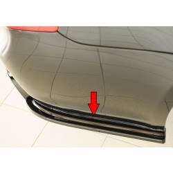 Rieger spoiler pod zadní nárazník na pravé straně pro BMW řada 3 E91 touring r.v. 09/08-, plast ABS lakovaný do černé lesklé barvy