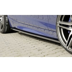 Rieger spoiler pod boční práh mont. strana pravá pro BMW řada 1 F20 sedan / 4-dvéř. vč. faceliftu, r.v. 05/2015-, 09/11-03/2015, plast ABS s povrchovou úpravou Carbon-Look