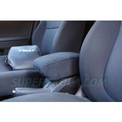 Škoda Yeti - potah loketní opěrky z perforované ALCANTARY