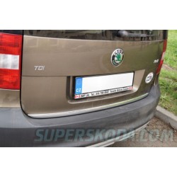 Škoda Yeti - Spodní lišta kufru chrom