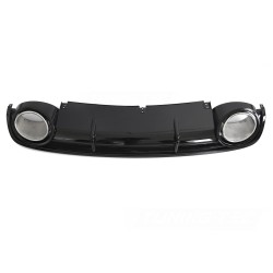 Audi A6 C6 2004-2011 - difuzor zadního nárazníku SPORT STYLE černý lesklý