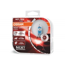 Žárovky Osram Night Breaker Laser Next Generation H7 - o 150% více světla