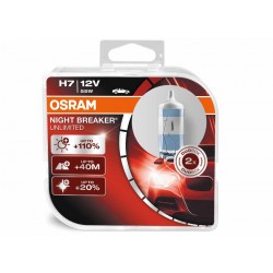 Žárovky Osram Night Breaker  H7 - o 110 procent více světla
