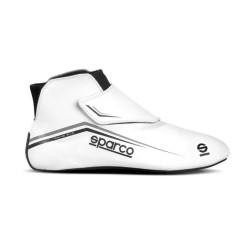 Závodní boty Sparco Prime EVO s homologací FIA, Barva: bílá