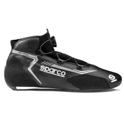Závodní boty Sparco RAPID s otočným mechanismem zapínání, s homologací FIA, barva: černo-šedá